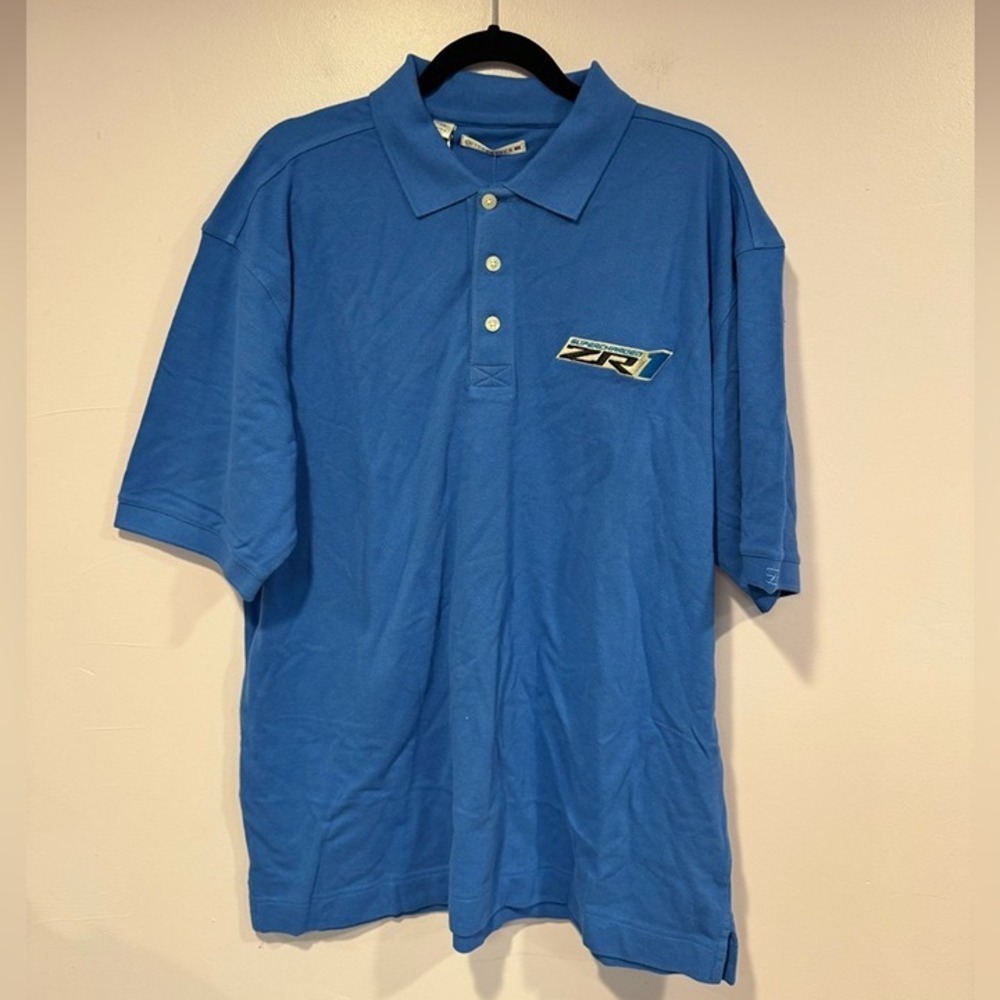 NWT Blue corvette ZR1‎ polo